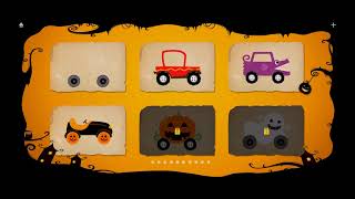 Robot in labo Halloween cars draw