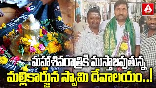 మహాశివరాత్రికి ముస్తాబవుతున్న మల్లికార్జున స్వామి దేవాలయం | Amma News