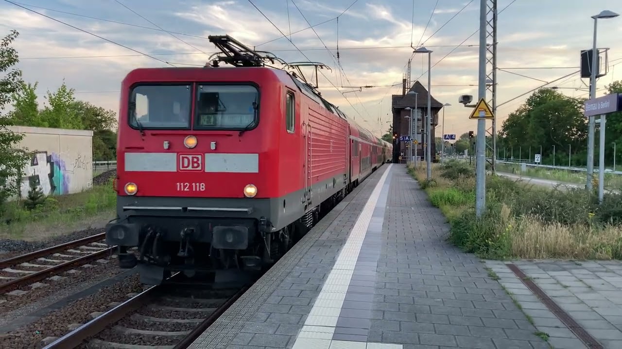 DB-Brandenburg - Der Bahnhof Bernau (bei Berlin) - YouTube