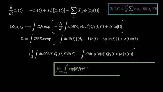 Dynamic Mean Field Theory