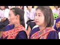 คณะสงฆ์ตรวจเยี่ยมและติดตามการดำเนินงานโครงการสร้างความปรองดองสมานฉันท์ “ หมู่บ้านรักษาศีล 5 “ ที่อำเ