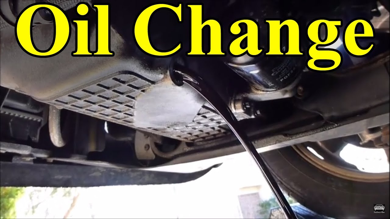 How To Change Oil In A Car - YouTube