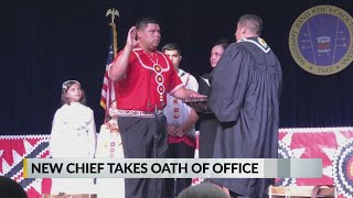 New Choctaw Chief takes oath of office