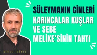 SÜLEYMAN’IN CİNLERİ - KARINCALAR - KUŞLAR VE SEBE MELİKESİ’NİN TAHTI.