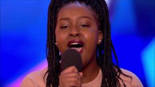 Sarah Ikumu First GOLDEN BUZZER of 2017 | Auditions 1 | Britain's Got Talent 2017
