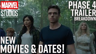 MCU Phase 4 Full Trailer (Eternals, Black Panther 2, Shang-Chi) Breakdown And More!