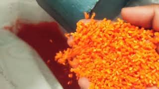 plastic granules virgin colouring