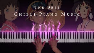The Most Beautiful Ghibli Piano Music: 1 Hour of Emotional & Relaxing Piano Music