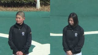 新人騎手紹介セレモニー阪神競馬場！河原田菜々騎手と田口貫太騎手の２名が関西からデビューした！