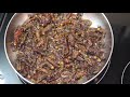 zambian recipe ifinkubala ifishimu vinkubala mopane worms