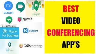 Top Best Video Conference App's | Best Video Meeting Apps | Free Video Conferencing Apps in 2020