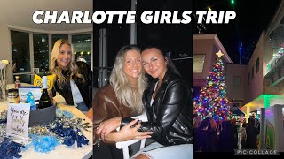 VLOGMAS DAY 15 | pilates, driving to charlotte, reunited with liv & kat, light the knights festival