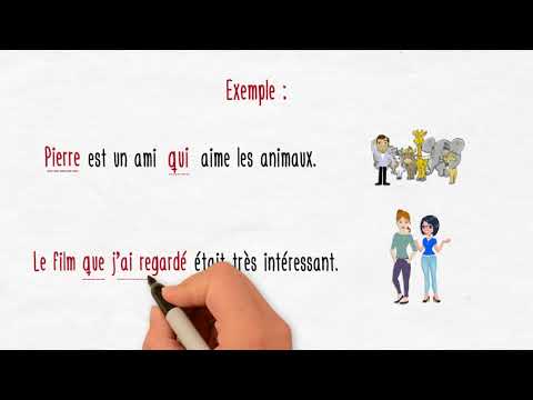 Les Pronoms Relatifs QUI Et QUE - YouTube