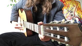 Scandinavian scale in open Tuning