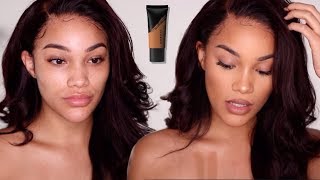 MORPHE WHATS DIS?? MORPHE FLUIDITY FOUNDATION & CONCEALER REVIEW! | ALLYIAHSFACE