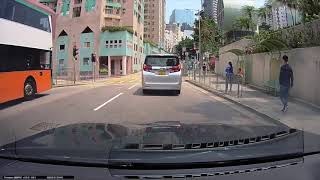 遊車河鰂魚涌太古坊去寶馬山樹仁大學Driving from Quarry Bay Taikoo Place to Braemar Hill Shue Yan University