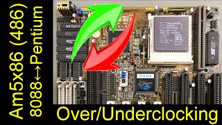 Over/Underclocking the Am5x86 (AMD 486). Insane results, IBM-XT(8088) to Pentium Performance Levels!