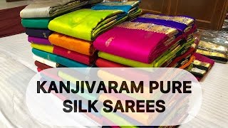 KANJIVARAM PURE SILK SAREES | FREE HOME DELIVERY | Vidhate Paithani Yeola