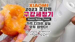 샤오미 최강 1등 워터픽 F300 가격, 디자인, 성능, 가성비 모두 다 잡았다. 2023 xiaomi water flosser waterpik