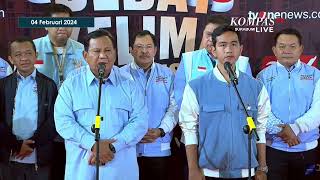 Pernyataan Prabowo-Gibran Usai Debat Kelima Pilpres 2024
