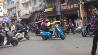 【India】Chaotic landscape of downtown Delhi