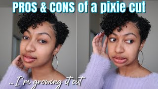 So... I'm growing my hair out! | Pros & Cons of a pixie cut