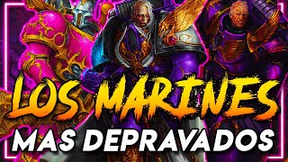 👿Los Marines Más DEPRAVADOS De WARHAMMER 40K | Los Hijos Del Emperador Explicados |Toda Su HISTORIA