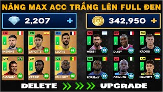 DLS 24 | Xóa đội hình FULL VÀNG để lên đội hình FULL ĐEN Dream League Soccer