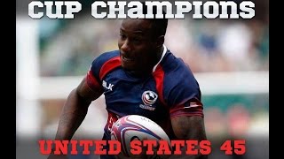 USA vs Australia,Cup Final,London 7s 2015