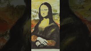 Mona Lisa Drawing 🗣️🧚 #art #artist #monalisa #shorts #trending #drawing #viral #video #motupatlu