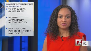 Moore County homicide victims identified