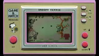 Snoopy Tennis (Handheld Game) - Game A Longplay