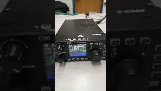 Xiegu G90 HF 20-watt QRP SDR Test Setup