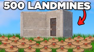 Griefing my Neighbours with 500 Landmines