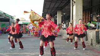 冠麗舞蹈團 鳳山＃鳳農市場福德祠 癸卯年五月初五往彰化＃大村五行宮 進香回駕遶境2023／6／22日＃冠麗舞蹈團