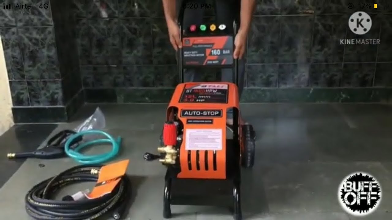 UNBOXING Of B-TALI BT1800HPW Pressure Washer | Car/Bike Washing Machine ...