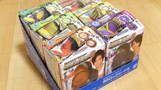 5人の32種類の収録サウンドを一気に再生！SGロックシード9 全5種 音声レビュー ボイスVer 紘汰・戒斗・ミッチ・貴虎・凰蓮 食玩