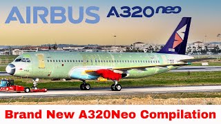 Brand New Airbus A320Neo Compilation, Eurowings, Peach, Vistara ...