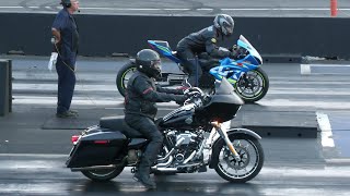 Harley-Davidson vs Suzuki GSXR