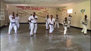 ihere ijisho ikipe ya zen karate do y'irubavu uko ikora imyitozo ya kihon #blackbelt #karate