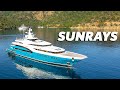 €1,150,000.00 per Week Yacht Charter SUNRAYS: A Dream Come True (4K)