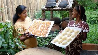 Soft Layered Bread Rolls ❤ Egg and Tuna Bread Rolls Recipe | Village Traditional Baking Recipe