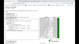 Coding Bat Python (String-2)