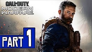 Call of Duty: MODERN WARFARE Walkthrough Part 1 (PS4 Pro) No Commentary @ 1080p (60ᶠᵖˢ) ✔