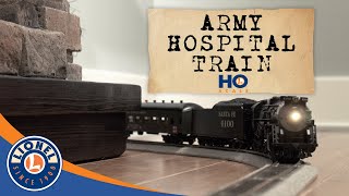 Lionel's HO Army Hospital Train Set