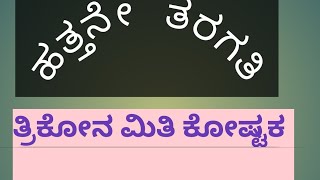 ತ್ರಿಕೋನ ಮಿತಿ