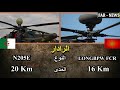 مقارنة تقنية بين أقوى مروحية هجومية بسلاح الجو المغربي ونظيره الجزائري mi 28ne vs ah 64e apache