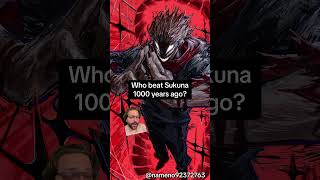 Who Beat Sukuna 1000 Years Ago? #jujutsukaisen #sukuna #manganimist