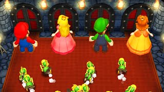Mario Party 9 - Minigames - Mario vs Peach vs Luigi vs Daisy (Very Hard CPU)