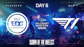 EDG vs. T1 - VALORANT Masters Bangkok - Bracket Stage - Map 1